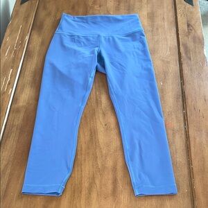Lululemon Athletica Blue Leggings for Active Wear Size 8